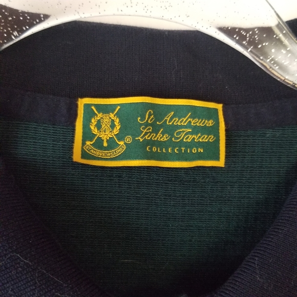 St Andrews Links Tartan Collection Golf Polo Large - Picture 3 of 5